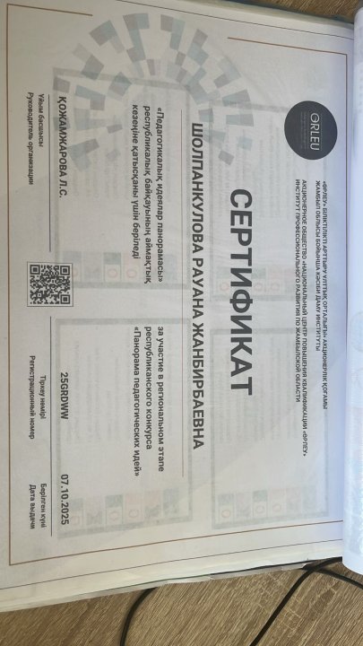 Педагогикалық идеялар панорамасы