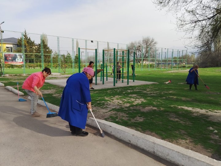 Елді мекендерді абаттандыру, көріктендіру және санитарлық тазалықты қамтамасыз ету бойынша көктемгі екі айлық
